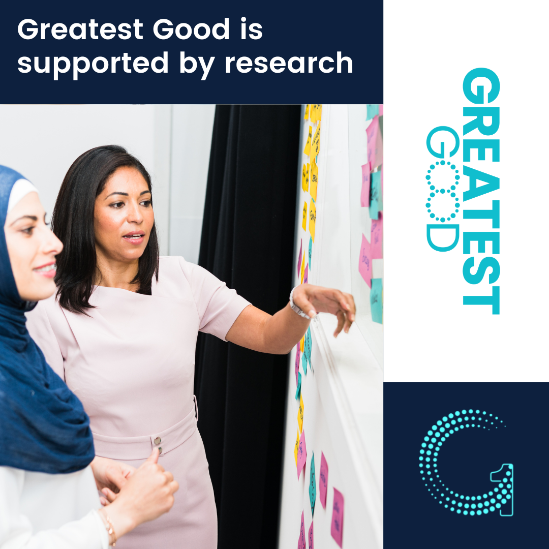 Greatest Good Is Supported By Research