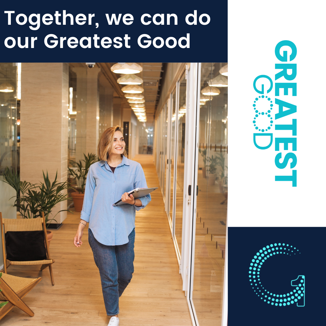 Together, we can do the greatest good
