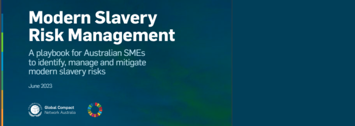 Modern Slavery Risk Management playbook