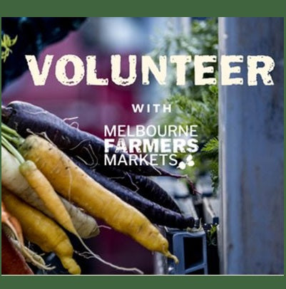 Volunteer for Melbourne Farmers Markets