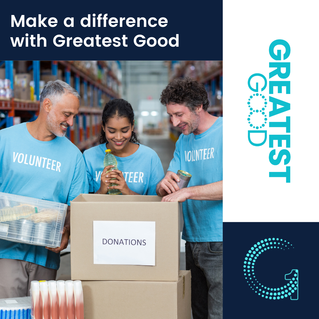Greatest Good Is About Making A Difference