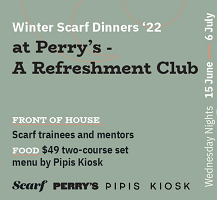 Scarf Winter Dinners at Pipi's Collingwood