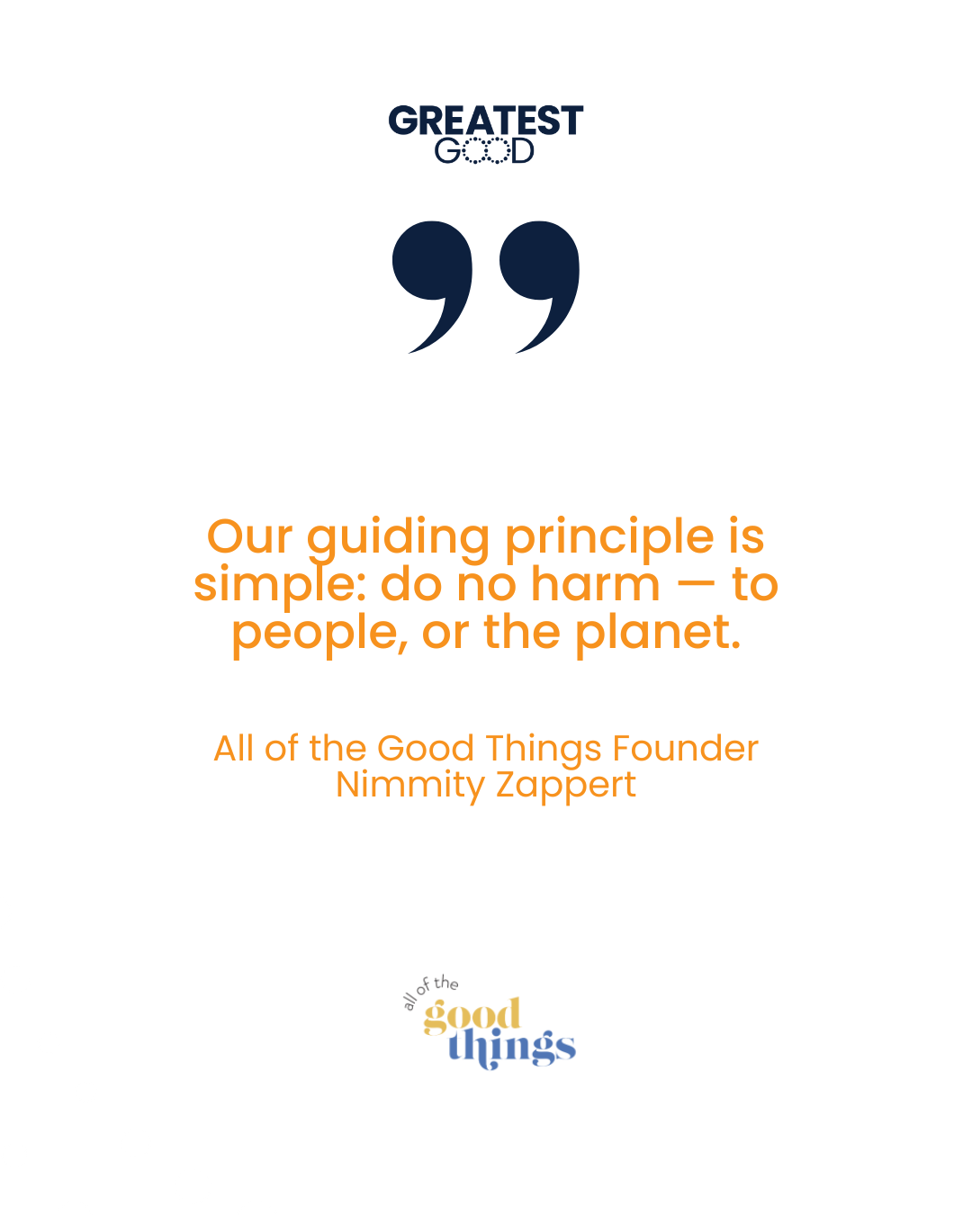 Shop ethically with All of the Good Things