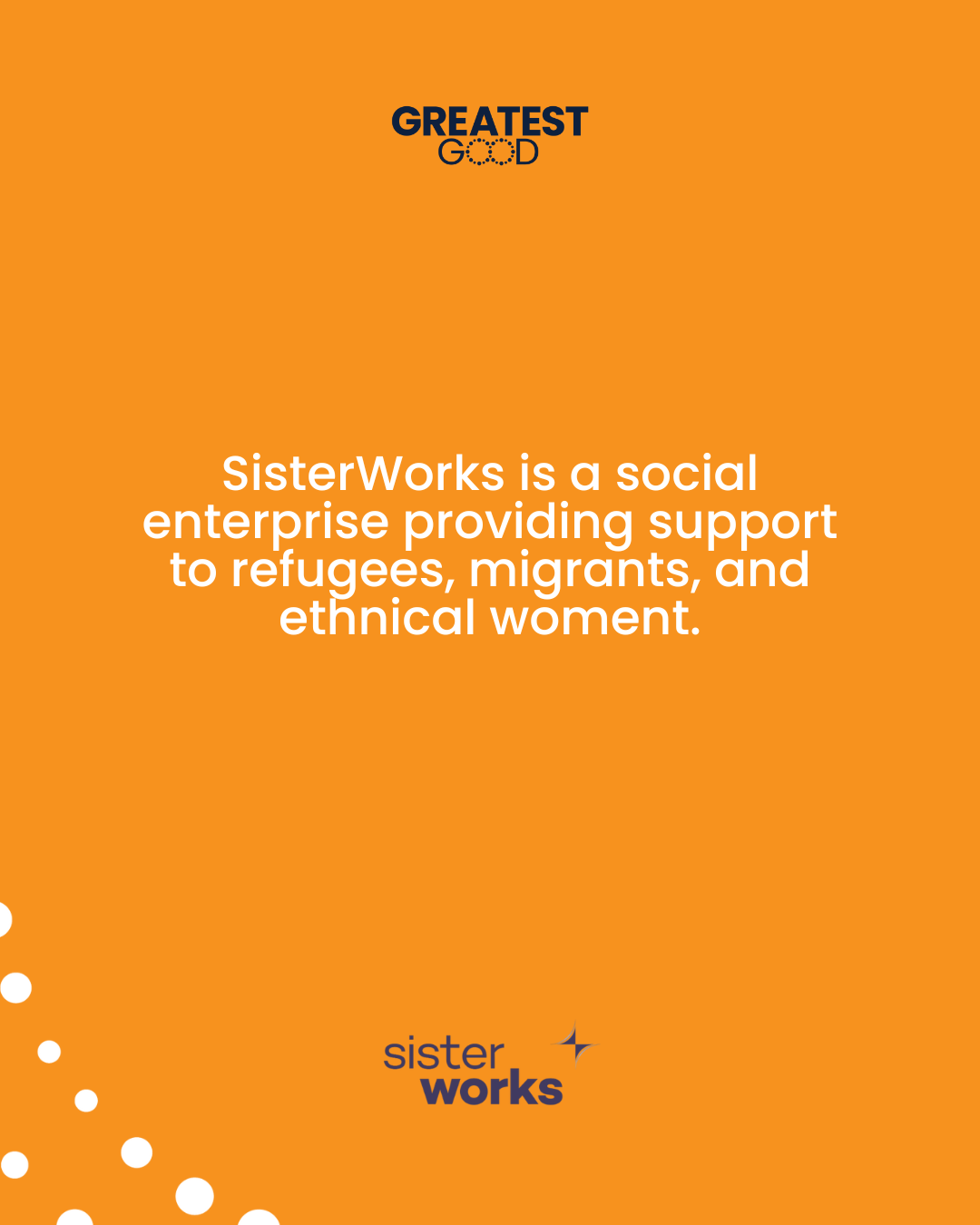 SisterWorks Social Enterprise. Shop for Good.