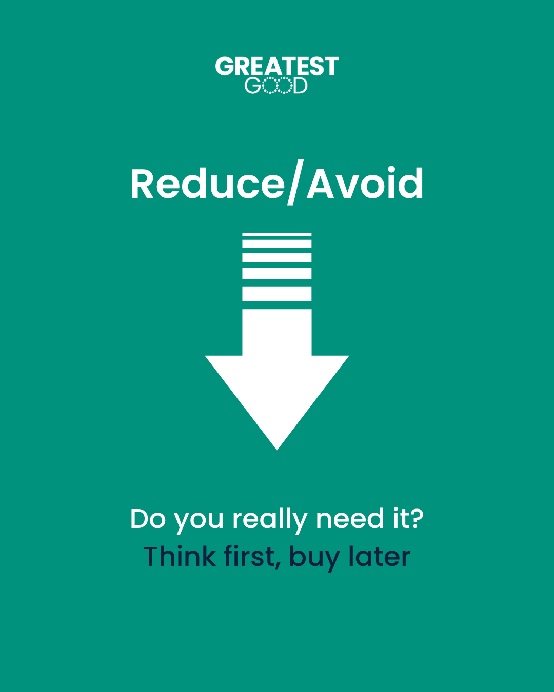 Think first, buy later