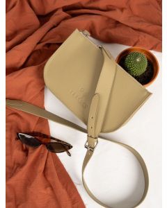 Texcoco Collective Leon Crossbody Bag-Beige
